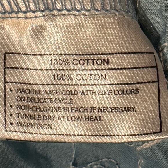 Ariat Womens XXL Blue Pearl Snap Button Down Shirt with White Embroidered Floral - Picture 4 of 8